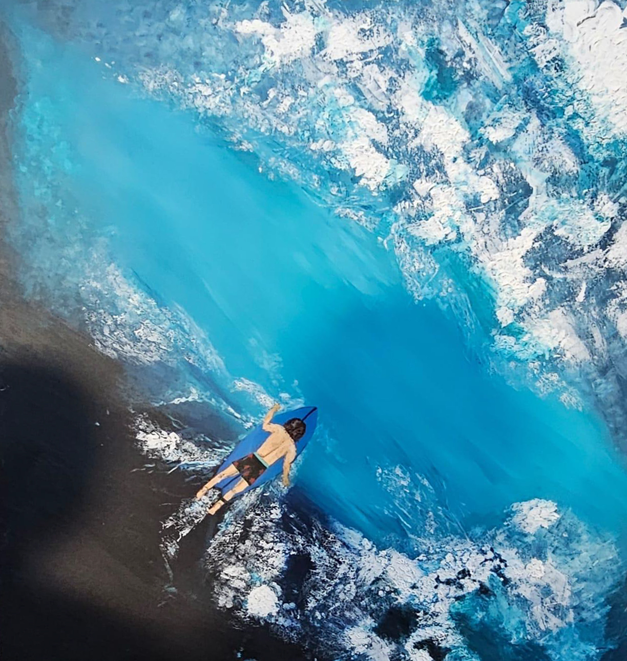 היצירה - מבט חזיתי